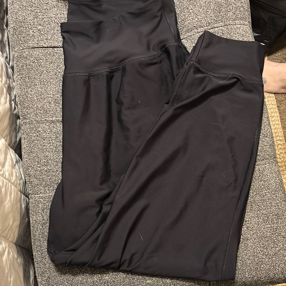 Black High-Waisted Joggers